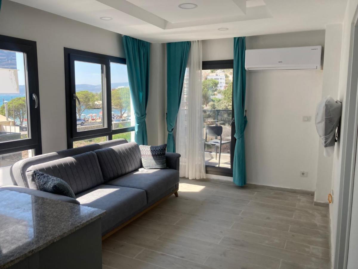 Sahil Aparts - Guelluek Aparthotel Milas Exteriör bild